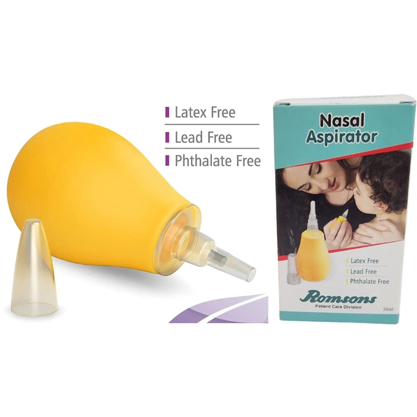 Romsons Nasal Aspirator Nose Cleaner for Kids (1pc)