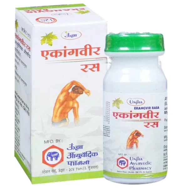 Unjha Ayurvedic Pharmacy Unjha Ekangvir Rasa Tablet (40tab)