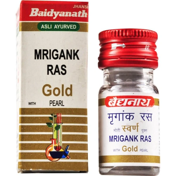 Baidyanath Jhansi Baidyanath Mrigank Ras (Swarna Moti Yukta) (1g)