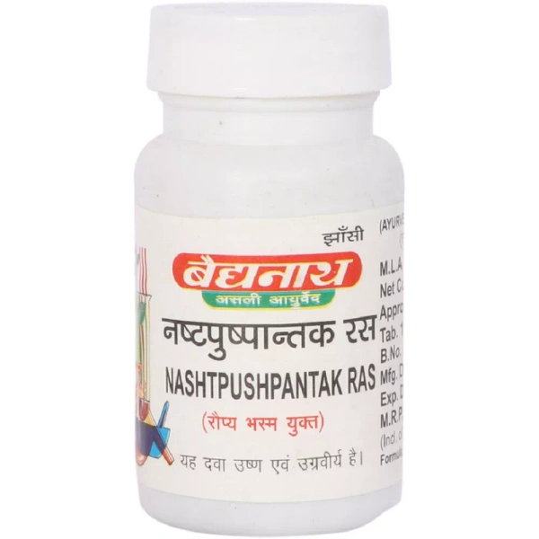 Baidyanath Jhansi Baidyanath Nashtpushpantak Ras (80tab)