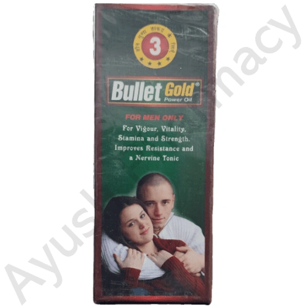 Keshav Herbs Bullet Gold Power Oil (30ml)