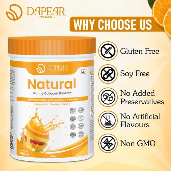 Dapear Natural Marine Collagen Booster - 250g