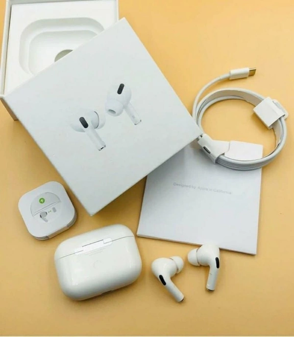 Airpods pro 1st copy Bluetooth  (White, True Wireless)
