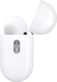 Apple AirPods Pro (2nd generation) with Active Noise Cancellation, Spatial Audio Bluetooth Headset  (White, True Wireless) - 13 MM, White