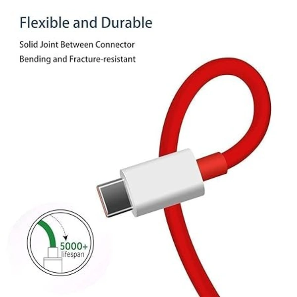 Realme 22W Realme Original Charger with Red Deta Cable 