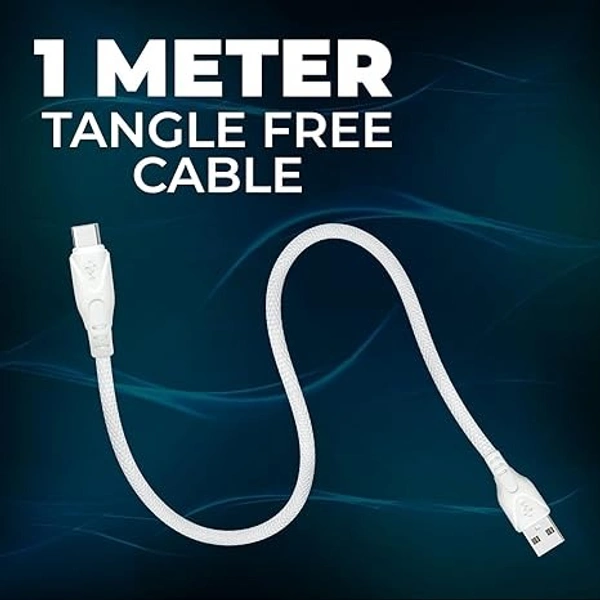 SOROO DT-89 TYPE -C DATA CABLE 3.6 AMP OUTPUT,3.0A FAST CHARGE USB A INPUT 1000MM LENGTH