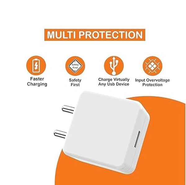 Realme 22W Realme Original Charger with Red Deta Cable 