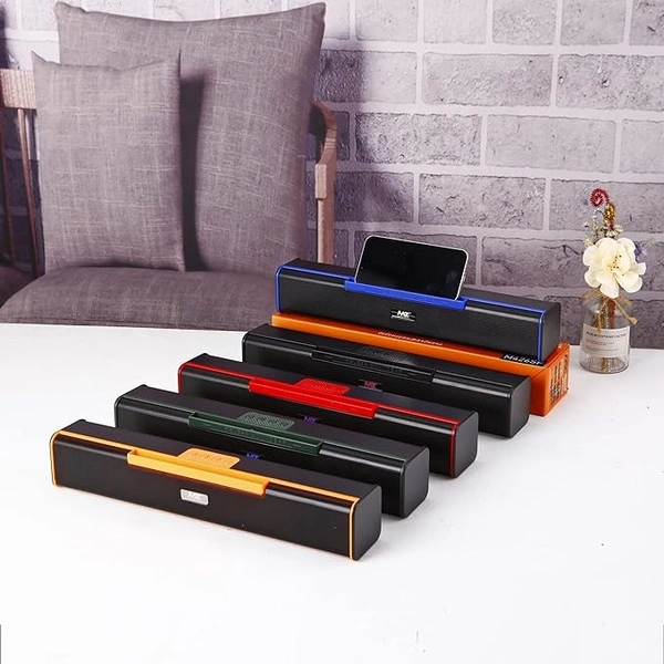 MZ M426SP (Portable Home TV SOUNDBAR) Dynamic Thunder Sound 2400mAh Battery 10 W Bluetooth Sound bar (Multicolor, Stereo Channel) - Cod Gray
