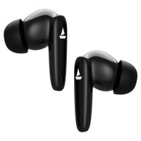 boAt Airdopes 181 with ENx Tech, BEAST Mode, ASAP Charge, 20 Hours Playtime Bluetooth Headset  (Carbon Black, True Wireless) - 10MM, Black