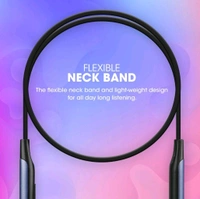 Zebronics  ZEBRONICS Zeb Evolve Wireless Bluetooth in Ear Neckband Earphone, Rapid Charge, Dual Pairing, Magnetic earpiece,Voice Assistant with Mic - Gray