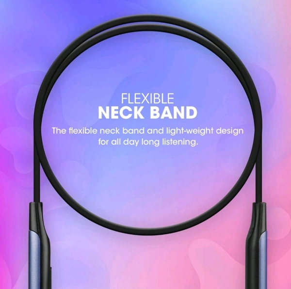 Zebronics  ZEBRONICS Zeb Evolve Wireless Bluetooth in Ear Neckband Earphone, Rapid Charge, Dual Pairing, Magnetic earpiece,Voice Assistant with Mic - Gray