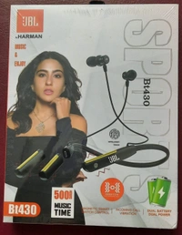 JBL Harman Bt430- Dual Battery, Touch Sensor- Magnetic On/Off - Black