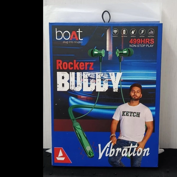 boAt Rockerz BUDDY 224 Hours - Black
