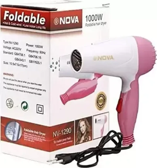 NOVA charcoale NOVA HAIR DRYER (1000 W)-1 Hair Dryer  (1000 W, Multicolor)