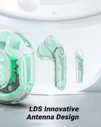 MSNR T-08 XPods Pro Airpods with 13mm Drivers, 32H Battery, Fast Charging, IPX5 Bluetooth Gaming Headset  (Green, True Wireless) - Spring Green