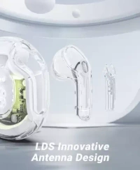 MSNR T-08 XPods Pro Airpods with 13mm Drivers, 32H Battery, Fast Charging, IPX5 Bluetooth Gaming Headset  (White, True Wireless) - White