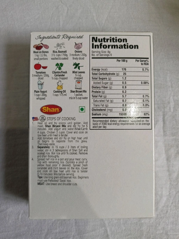 Biryani Masala ( Shan)