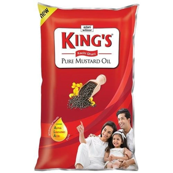 King's Kachi Ghani oil 1L
