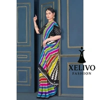 Printed Bollywood Georgette Saree