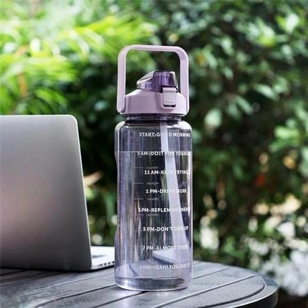 Inspire 2L Leakproof Motivational Bottle 
