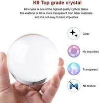 3D Galaxy Crystal Ball Night Light 