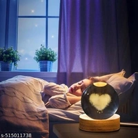 3D Galaxy Crystal Ball Night Light 
