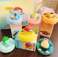 Cute Sleeping Bean Bag Pokémon Figures (SET OF 6)  ( COD Not Available )