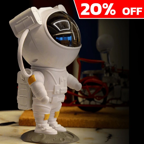 Astronaut Galaxy Projector with Remote Control - 360° AdjustableGaming Room, Home and Party (Corded Electric)  ( COD Available )