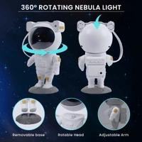 Astronaut Galaxy Projector with Remote Control - 360° AdjustableGaming Room, Home and Party (Corded Electric)  ( COD Available )