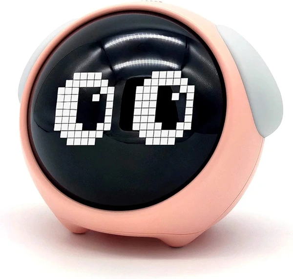 Cute Alarm Clock with Dual Alarm & Adjustable Brightness, Snooze Function & Temperature  ( COD Available )