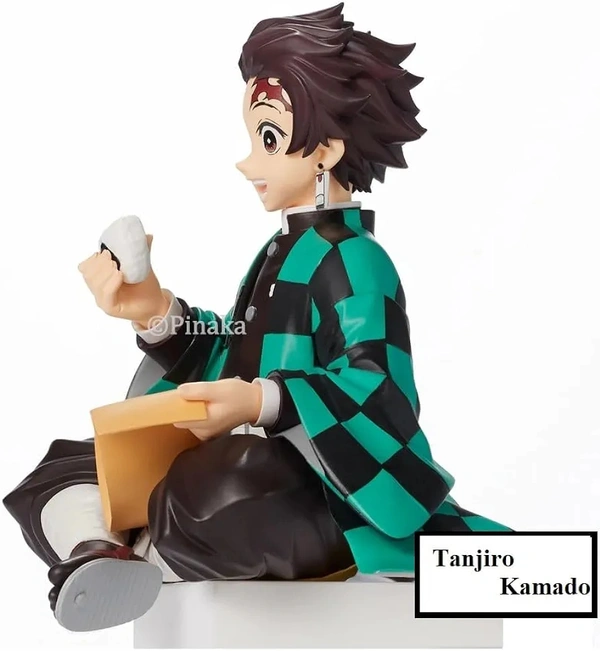 Demon Slayer Figure Eat Rice Balls Kamado Tanjirou Figure Nezuko Figure (Agatsuma Zenitsu)  ( COD Available )