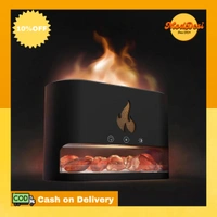 Humidifier for Home, Flame Diffuser/Atmosphere Light Humidifier - Portable Noiseless Aroma Aromatherapy Machine,  ( COD Available )