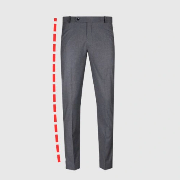 Reduce Pant Length - Machine Stitch
