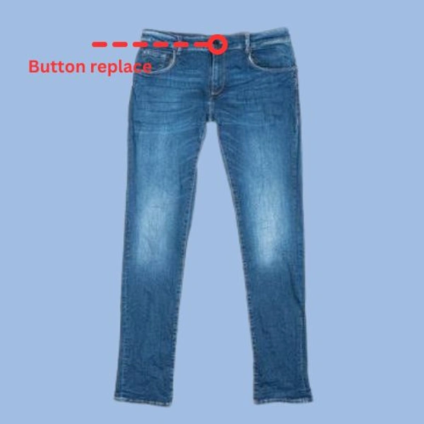 Fix Jeans Button 