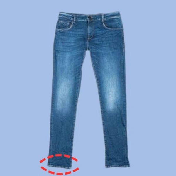 Reduce Jeans Bottom