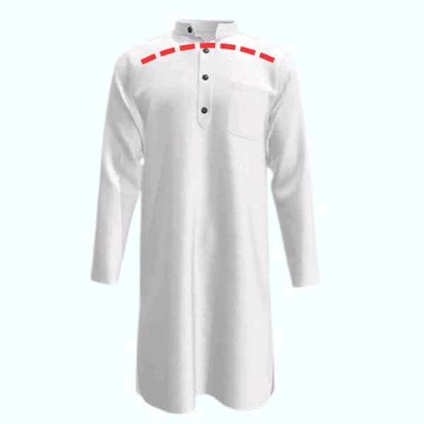 Reduce Kurta Shoulder 