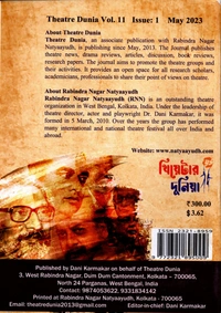 Theatre Dunia - Vol. 11 - Issue - 1, May, 2023