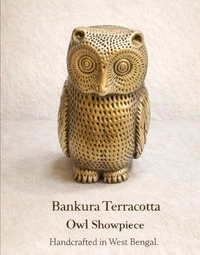 Bankura Terracotta Owl Showpiece