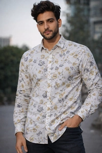 Urban Floral Style Portrait Shirt