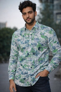 Modern Style In Urban Nature Setting Shirt