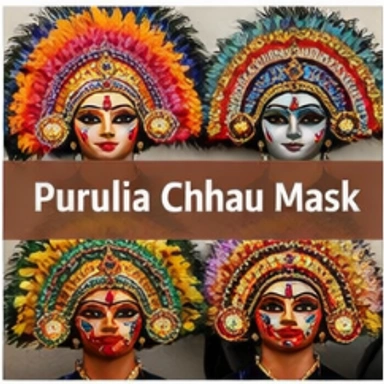 Purulia Chhau Mask