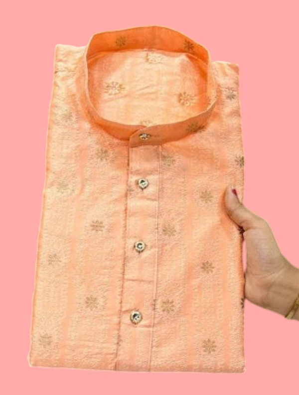 Star Gold Colour Kurta For Men