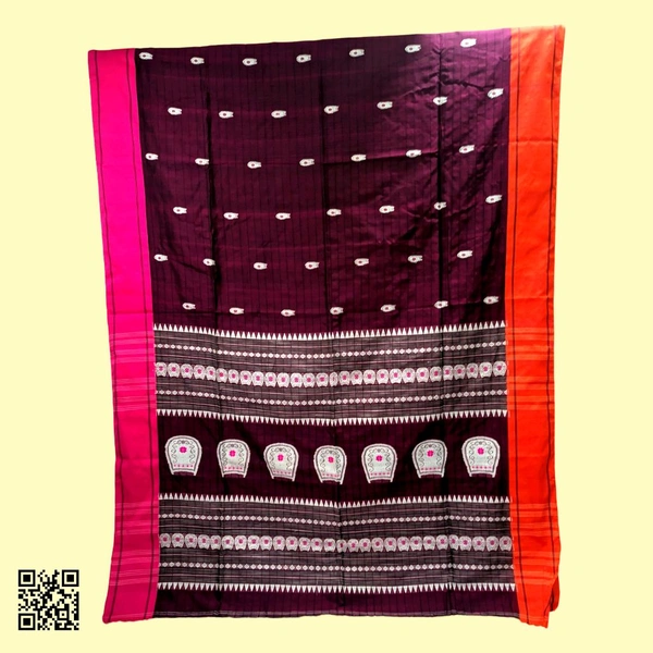 Assam Khadi Jamdani Saree - Clairvoyant