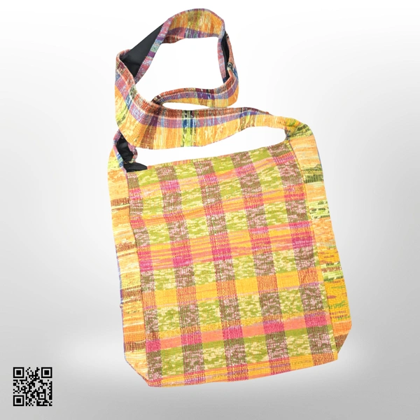 Handloom Khesh Cotton Bag - Rabindra Nath Tagore