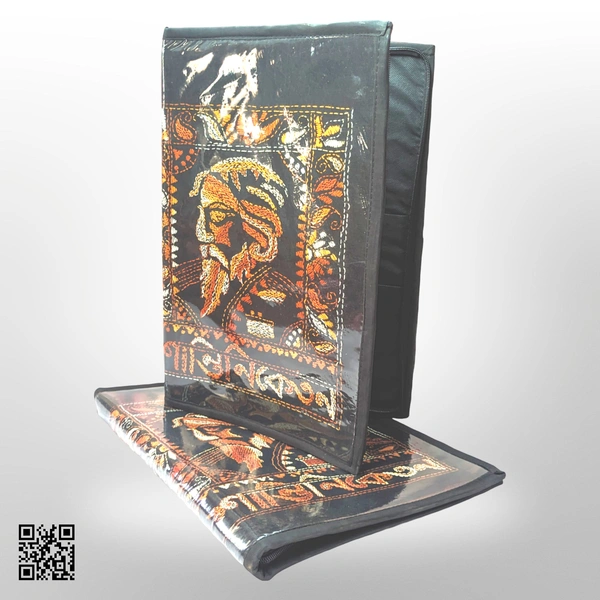 Hand Stitched Rabindranath Tagore Folder/File Folder