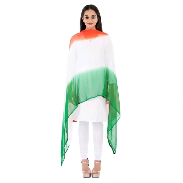 Chiffon Tiranga Dupatta