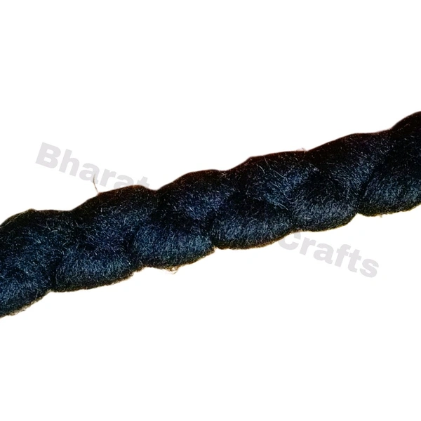 Crepe Hair – Black (37.5 cm)