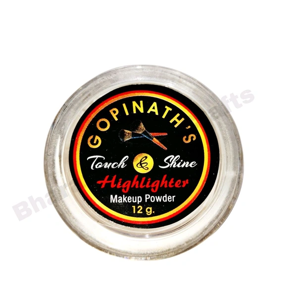 Gopinath’s® Touch & Shine Highlighter Makeup Powder 12g (Golden)