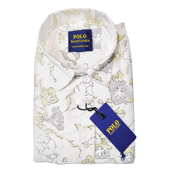 Floral Breeze Polo Shirts - XL