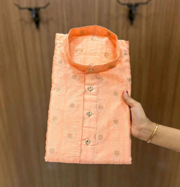 Star Gold Colour Kurta For Men - 42